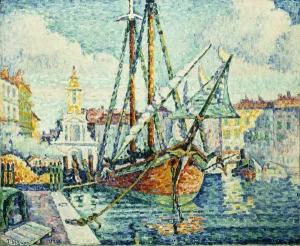 The Port of St. Tropez; Le Port de St. Tropez, 1923 (oil on canvas) The Port of St. Tropez; Le Port de St. Tropez, 1923 (oil on canvas)
