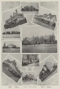 Bridge Street Gallery: Port Sunlight (b / w photo)
