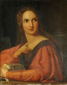 Portia with the Casket, Vide (oil on canvas) Portia with the Casket, Vide (oil on canvas)