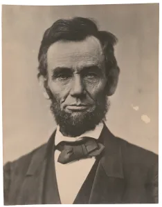 Portrait of Abraham Lincoln, November 1863, printed c.1910 (sepia photo) Portrait of Abraham Lincoln, November 1863, printed c.1910 (sepia photo)