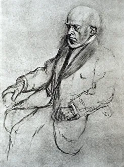 Portrait of Adolf von Menzel (1815-1905), 1902 (litho) Portrait of Adolf von Menzel (1815-1905), 1902 (litho)