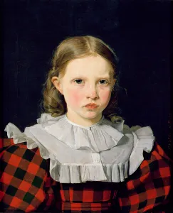 Portrait of Adolphine Kobke (1820-80) 19th June 1832 (oil on canvas) Portrait of Adolphine Kobke (1820-80) 19th June 1832 (oil on canvas)