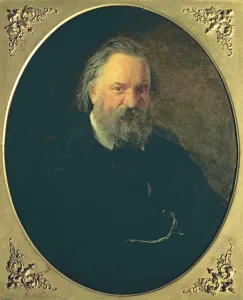 Portrait of Aleksandr Ivanovich Herzen (1812-70), 1867 (oil on canvas) Portrait of Aleksandr Ivanovich Herzen (1812-70), 1867 (oil on canvas)