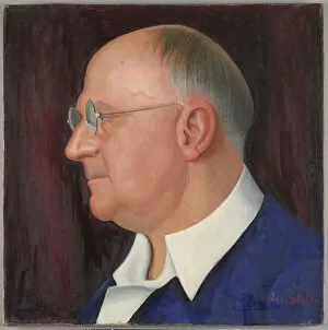 Joseph Stella Gallery: Portrait of Alexander Kruse, 1941 (oil on canvas)