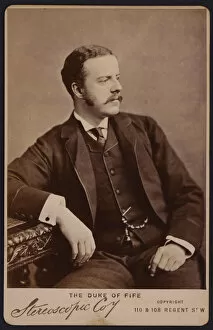 Portrait, Alexander William George Duff, 6th Earl Fife (b / w photo)