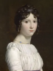 Portrait of Alexandrine Emilie Brongniart, 1795 (oil on canvas) Portrait of Alexandrine Emilie Brongniart, 1795 (oil on canvas)