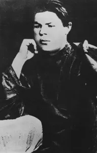 Portrait of Alexei Maximovich Peshkov, known as Maxim Gorky, 1887 (b/w photo) Portrait of Alexei Maximovich Peshkov, known as Maxim Gorky, 1887 (b/w photo)
