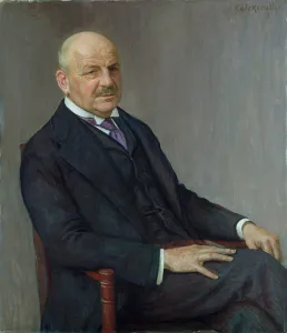 Portrait of Alfred Lichtwark (1852-1914) 1912 (oil on canvas) Portrait of Alfred Lichtwark (1852-1914) 1912 (oil on canvas)