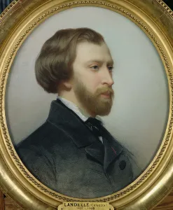 Portrait of Alfred de Musset (1810-57) 1854 (pastel on paper) Portrait of Alfred de Musset (1810-57) 1854 (pastel on paper)