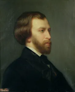 Portrait of Alfred de Musset (1810-57) (oil on canvas) Portrait of Alfred de Musset (1810-57) (oil on canvas)