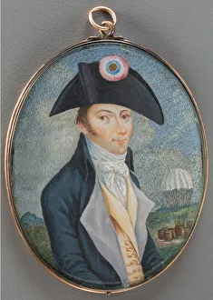 Portrait of Andre Jacques Garnerin (1769-1823), Anonymous Portrait of Andre Jacques Garnerin (1769-1823), Anonymous