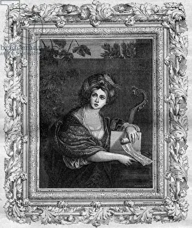 Portrait of Anne Comnene (1083-1153), daughter of Byzantine emperor Alexis I Comnene Portrait of Anne Comnene (1083-1153), daughter of Byzantine emperor Alexis I Comnene