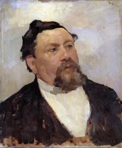 Portrait of Armand Fallieres (1841-1931) President of the Republic then Minister of Portrait of Armand Fallieres (1841-1931) President of the Republic then Minister of
