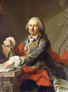 Portrait of the Artist, half-length, seated before a Stone Ledge, (oil on canvas) Portrait of the Artist, half-length, seated before a Stone Ledge, (oil on canvas)