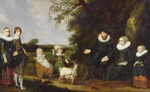 Portrait of the Artists Family (oil on canvas) Portrait of the Artists Family (oil on canvas)