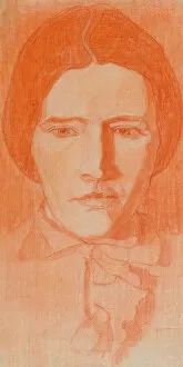 Portrait of the Artist's Mother, 1898 (chalk)