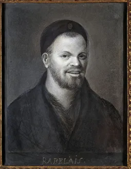 Portrait assumes of Francois Rabelais (1494-1553), French writer and doctor Portrait assumes of Francois Rabelais (1494-1553), French writer and doctor
