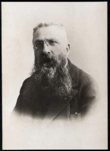 Portrait of Auguste Rodin (1840-1917), French sculptor Portrait of Auguste Rodin (1840-1917), French sculptor