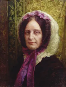Portrait of The Baroness of Villeguy (oil on canvas) Portrait of The Baroness of Villeguy (oil on canvas)