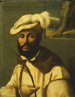 Portrait of a Bearded Gentleman, Half Length, in a Fur-Trimmed White Jacket Portrait of a Bearded Gentleman, Half Length, in a Fur-Trimmed White Jacket