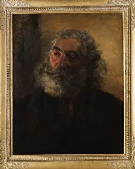 Portrait of a bearded Man, 1855 (oil on canvas) Portrait of a bearded Man, 1855 (oil on canvas)
