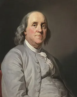 Portrait of Benjamin Franklin , by Duplessis, Joseph-Siffred (1725-1802) Portrait of Benjamin Franklin , by Duplessis, Joseph-Siffred (1725-1802)