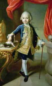 Portrait of a Boy with Pet Spaniel, 18th century Portrait of a Boy with Pet Spaniel, 18th century