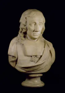 Portrait bust of John Milton (1608-74) (marble) Portrait bust of John Milton (1608-74) (marble)