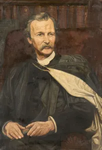 Portrait of Canon Moore Ede, 1901 (oil on canvas) Portrait of Canon Moore Ede, 1901 (oil on canvas)