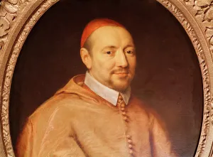 Portrait of Cardinal Pierre de Berulle (1575-1629) (oil on canvas) (detail) Portrait of Cardinal Pierre de Berulle (1575-1629) (oil on canvas) (detail)