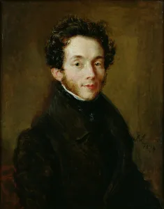 Portrait of Carl Maria Friedrich Ernst von Weber (1786-1826) 1824 (oil on panel) Portrait of Carl Maria Friedrich Ernst von Weber (1786-1826) 1824 (oil on panel)