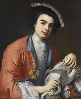 Portrait de Carlo Broschi dit Farinelli, chanteur contralto et soprano Portrait de Carlo Broschi dit Farinelli, chanteur contralto et soprano