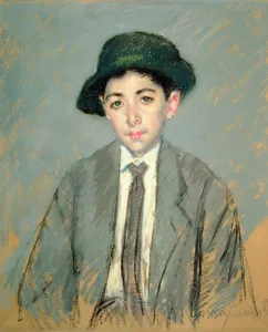 Portrait of Charles Dikran Kelekian, 1910 (pastel on beige paper) Portrait of Charles Dikran Kelekian, 1910 (pastel on beige paper)