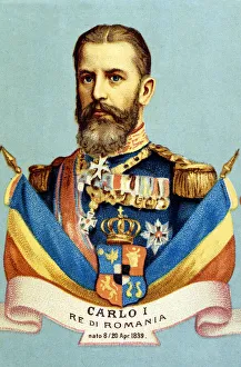 Portrait of Charles I (Carol I) (1839-1914), King of Romania Portrait of Charles I (Carol I) (1839-1914), King of Romania