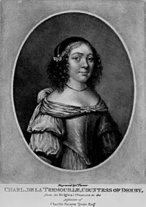 Portrait of Charlotte, Countess of Derby, from 'Characters Illustrious in British History' Portrait of Charlotte, Countess of Derby, from 'Characters Illustrious in British History'