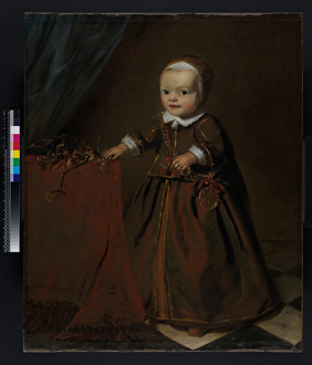 Portrait of a child, presumed Mattys Decker (b.1679), 1680 (oil on canvas) Portrait of a child, presumed Mattys Decker (b.1679), 1680 (oil on canvas)