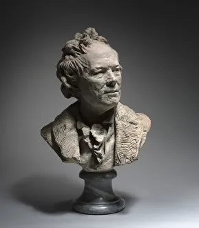 Portrait of Christoph Willibald Gluck, c.1775 (terracotta on marble base) Portrait of Christoph Willibald Gluck, c.1775 (terracotta on marble base)