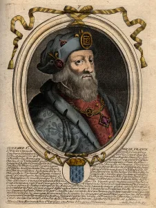 Portrait of Clotaire (Clothaire) I (497-561), King of Neustria Portrait of Clotaire (Clothaire) I (497-561), King of Neustria