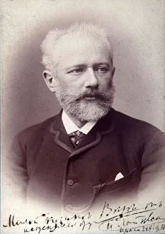 Portrait of the composer Pyotr Tchaikovsky (Piotr Petr Ilitch Tchaikovski, Tchaikowsky) (1840-1893) Portrait of the composer Pyotr Tchaikovsky (Piotr Petr Ilitch Tchaikovski, Tchaikowsky) (1840-1893)