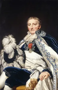 Legs Crossed At Knee Gallery: Portrait of Count Francais de Nantes (1756-1836), seated three-quarter length