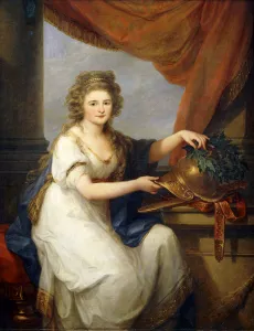 Portrait of Countess Catherine Skavronska, Seated Three-Quarter Length Portrait of Countess Catherine Skavronska, Seated Three-Quarter Length