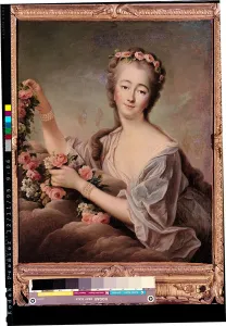 Portrait of the Countess du Barry (1743-93) as Flora (oil on canvas) Portrait of the Countess du Barry (1743-93) as Flora (oil on canvas)