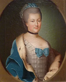Portrait of Countess Palatine Caroline of Zweibrucken, c.1750 (oil on canvas) Portrait of Countess Palatine Caroline of Zweibrucken, c.1750 (oil on canvas)