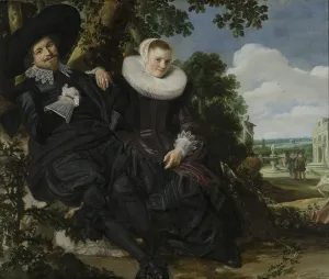 Portrait of a Couple, Probably Isaac Abrahamsz Massa and Beatrix van der Laen, c Portrait of a Couple, Probably Isaac Abrahamsz Massa and Beatrix van der Laen, c