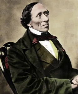 Portrait of Danish writer and poet Hans Christian Andersen (1805-1875) Portrait of Danish writer and poet Hans Christian Andersen (1805-1875)