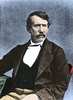 Portrait of David Livingstone (1813-1873) Scottish missionary and explorer