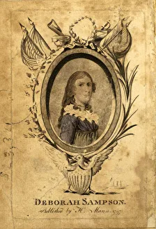 Portrait of Deborah Sampson, 1797 (litho) Portrait of Deborah Sampson, 1797 (litho)
