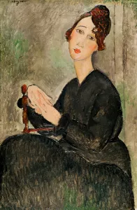 Portrait of Dedie Hayden, 1918 (oil on canvas) Portrait of Dedie Hayden, 1918 (oil on canvas)