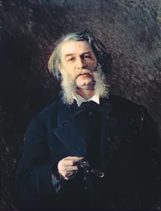 Portrait of Dmitri Vasilievich Grigorovich (1822-99), 1876 (oil on canvas) Portrait of Dmitri Vasilievich Grigorovich (1822-99), 1876 (oil on canvas)