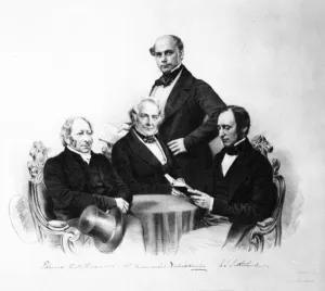 Portrait of doctors Edward Monro, William Lawrence, Forbes Winslow and A. J. Sutherland Portrait of doctors Edward Monro, William Lawrence, Forbes Winslow and A. J. Sutherland